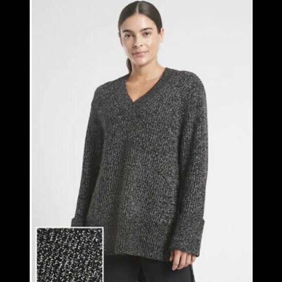 Athleta Shasta V-Neck Sweater - Picture 2 of 6